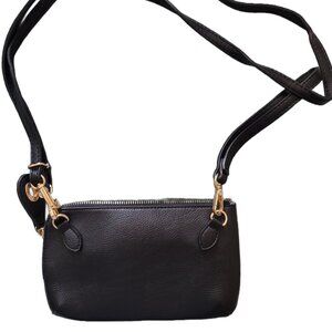Perfect Size Small Plain Black Crossbody